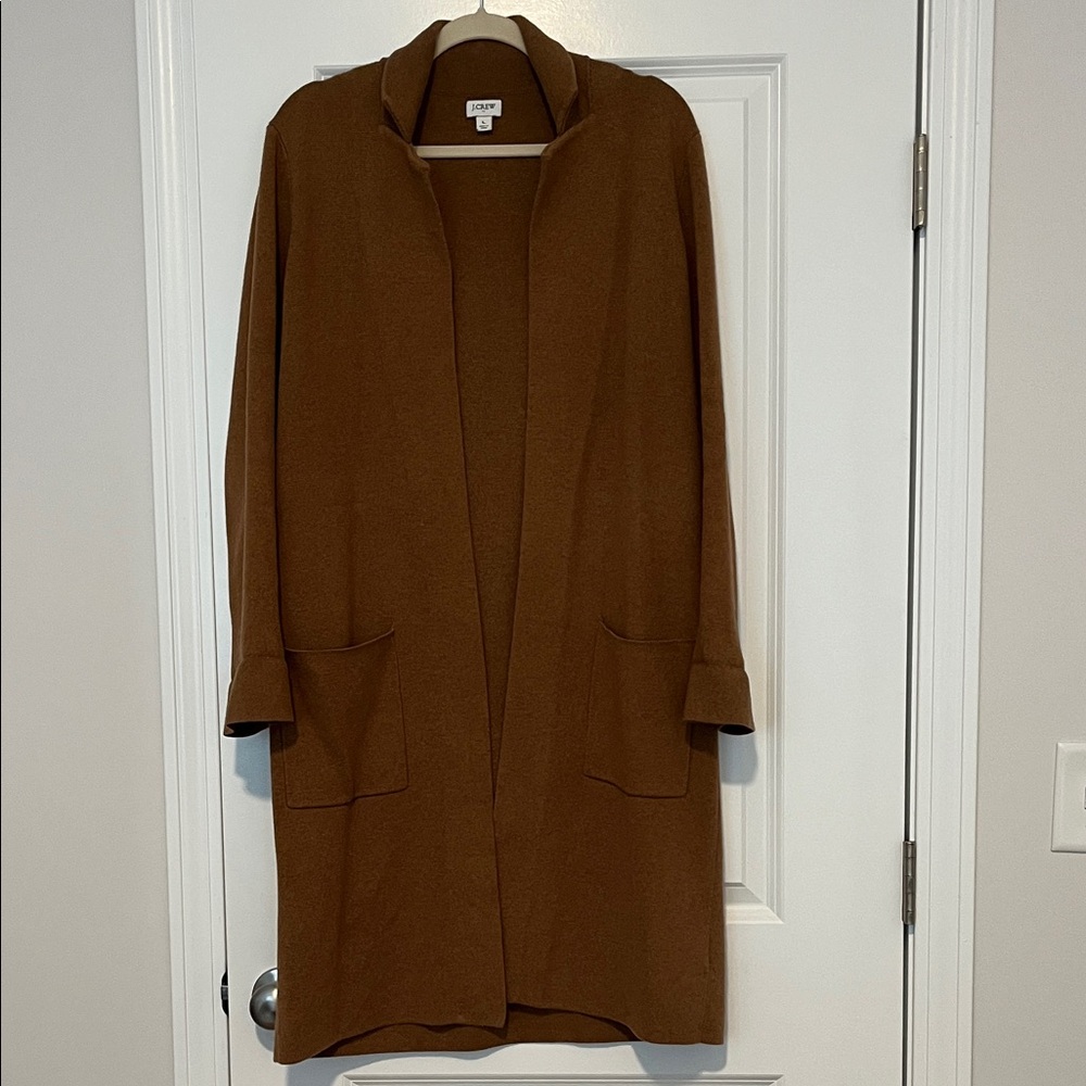 J.Crew Factory Long Sweater Coat